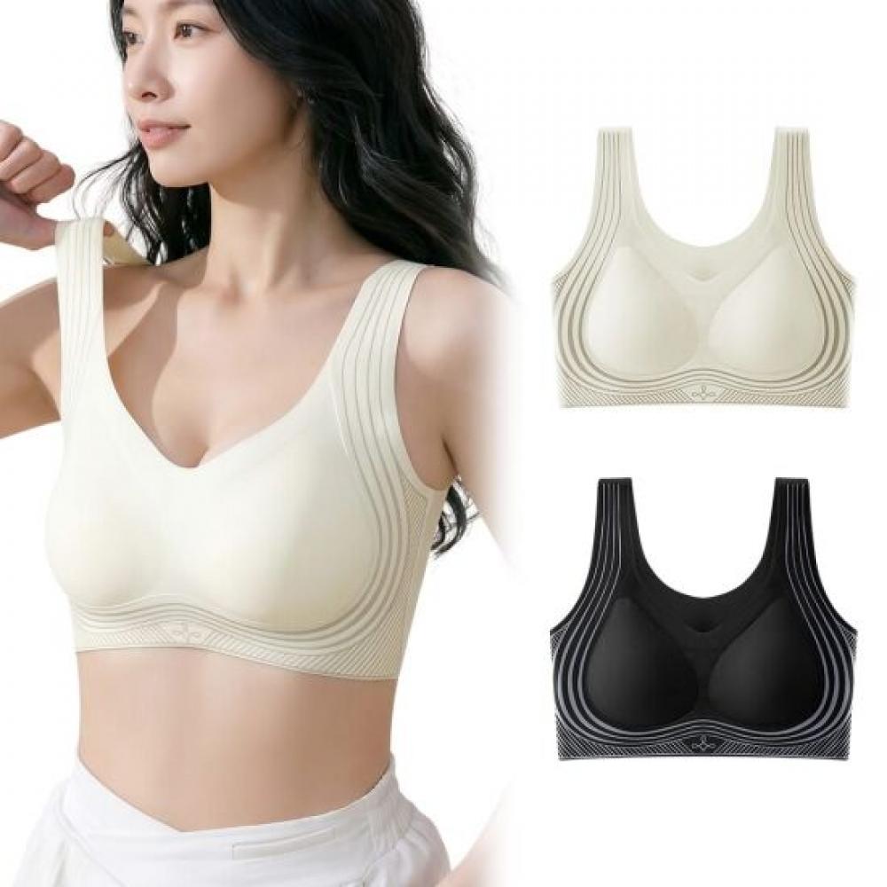 Navava Women No Wire Wide Shoulder Bra 2p Set Nu015