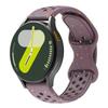 20/22mm Round Hole Silicone Strap Suit for Samsung Watch Series In 20/22mm Width Eco-friendly Silicone Strap with Grainy Pattern