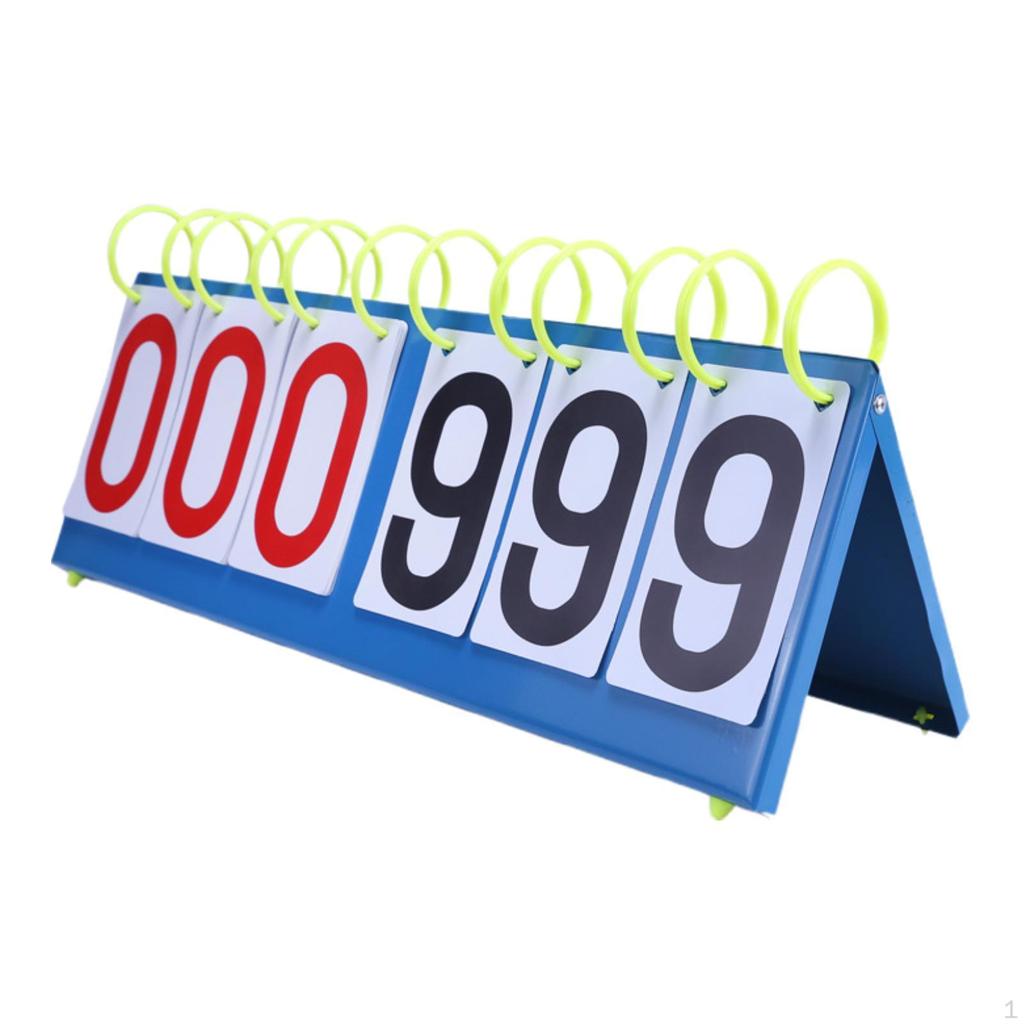 Portable Scoreboard for Team Games In Soccer, Volleyball, And Baseball