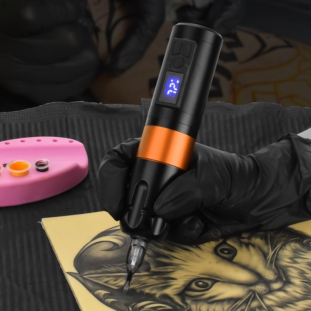 Cordless Tattoo Machine Motor Rotating Tattoo Machine Aluminum Alloy Tattoo Machine