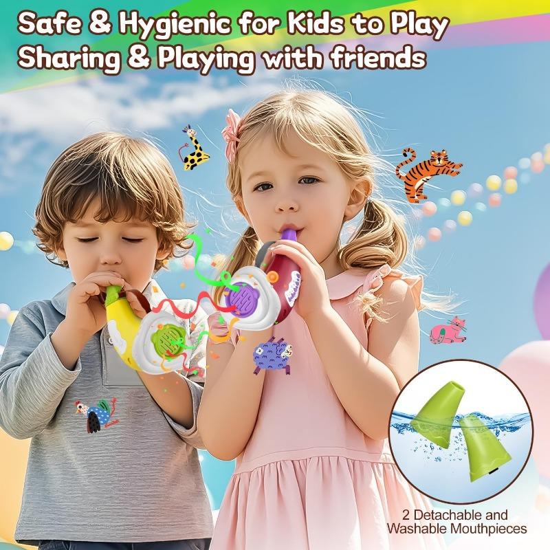 Hračky pro volání zvířat, Lovecká hračka se 2 režimy 30 zvuky, 5 úrovní světel, Hra na venkovní objevování s hračkami měniče hlasu s klaksonem pro chlapce a dívky