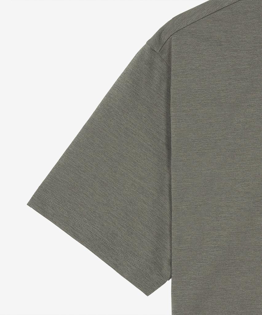 Nyuballanseu Nbneg31633 / Uni Frozen Essential Small Logo Short Sleeve T-Shirt (Khaki)