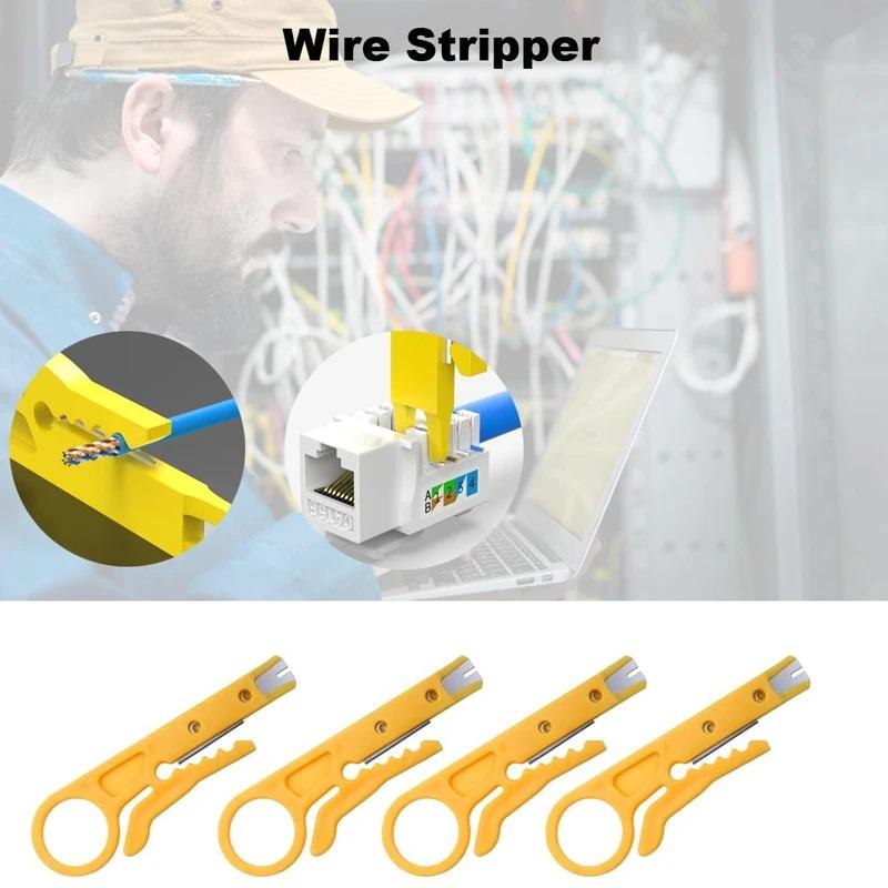 Abisolierzange Drahtschneider Crimpzange Elektrikerwerkzeug Multi-Abisolierer Messer Crimpzange Drahtschneider Reparatur Handwerkzeug Zubehör