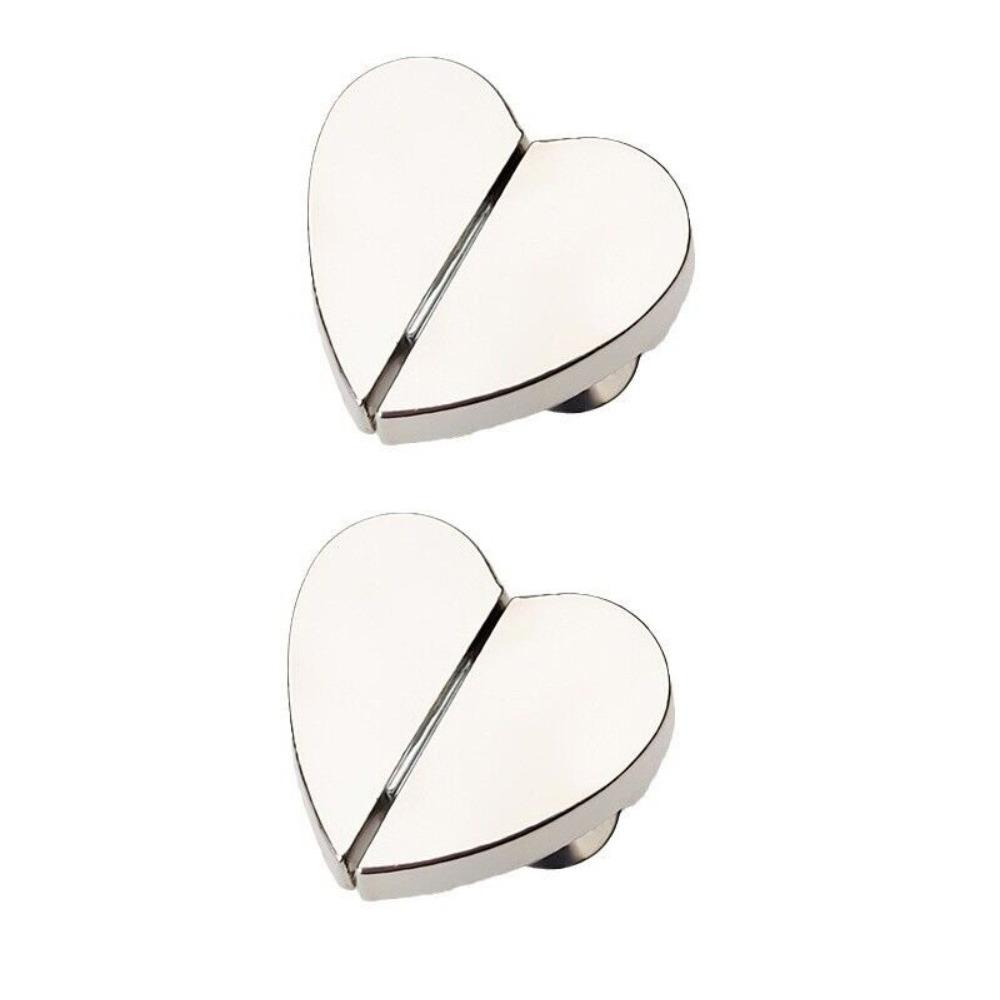 1/2/4Pcs Punch-free Heart Shaped Magnetic Curtain Button Simple Curtain Ties Drapery Clips  for Home