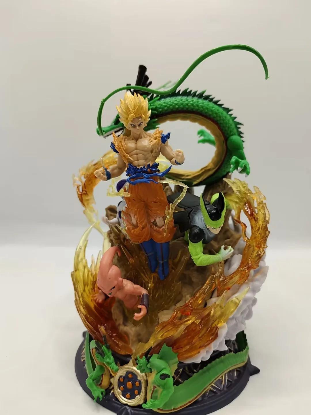 Super Saiyan GK 6th Anniversary, Vibe, Goku, Shalu, Frisa, Buo, Scene, Boxed Figure