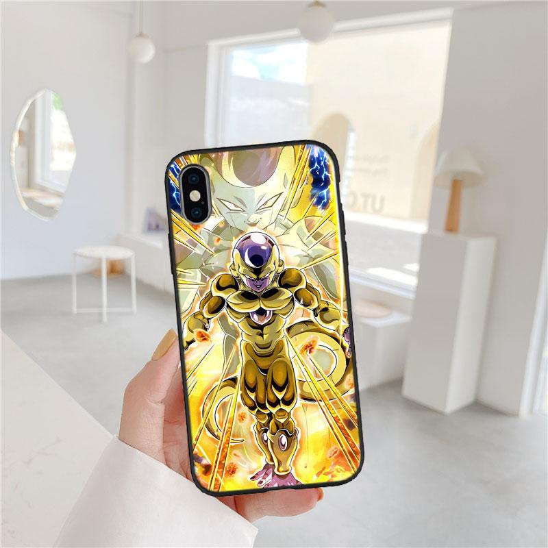 PP28 Dragon Ball Freeza Soft Shell Phone Case for iPhone SE X XS XR 11 16E 17 Pro Max Air 8 7 6 6s Plus
