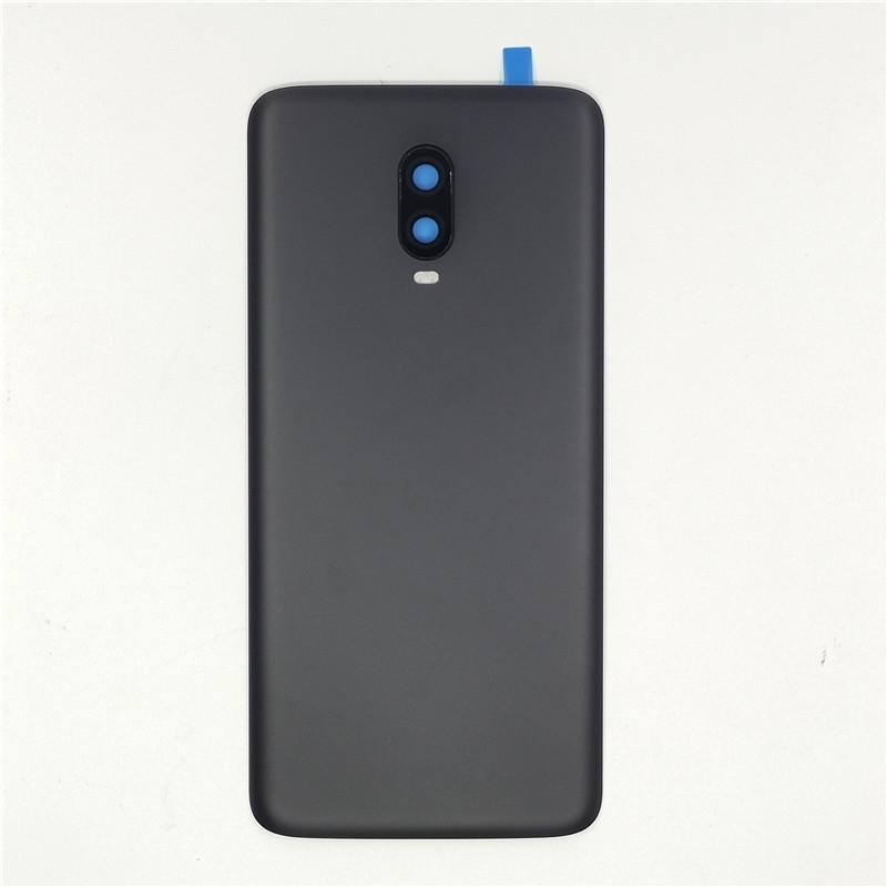 Glass Back Door Lid For OnePlus 6T Battery Cover Rear Housing Shell Panel With Camera Lens Adhesive Sticker