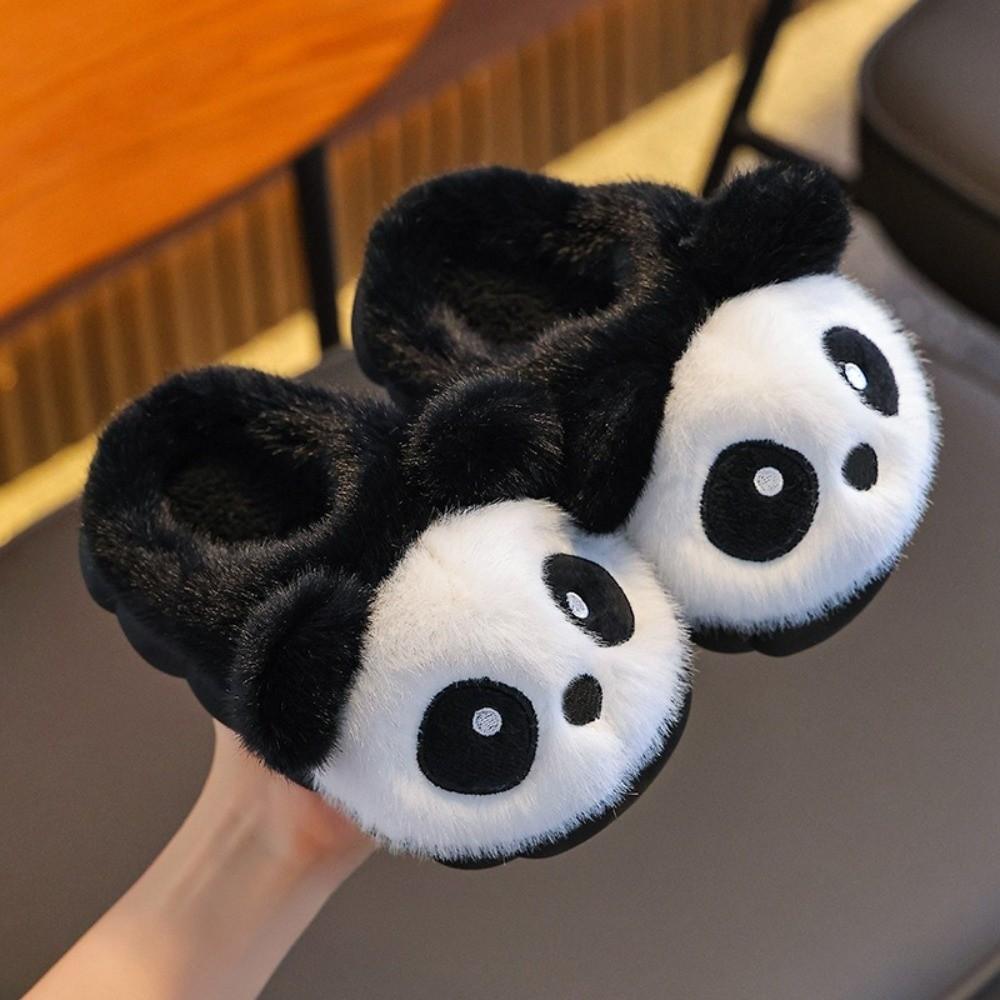

Cute Panda Floor Shoes Comfortable Home Slippers New Children Slippers Winter 26/27 білий
