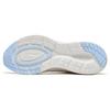 Li Ning YunQue Fabric Slip Resistant, Abrasion Resistant, Breathable Low top Running Shoes Women's White Blue ARST034-3