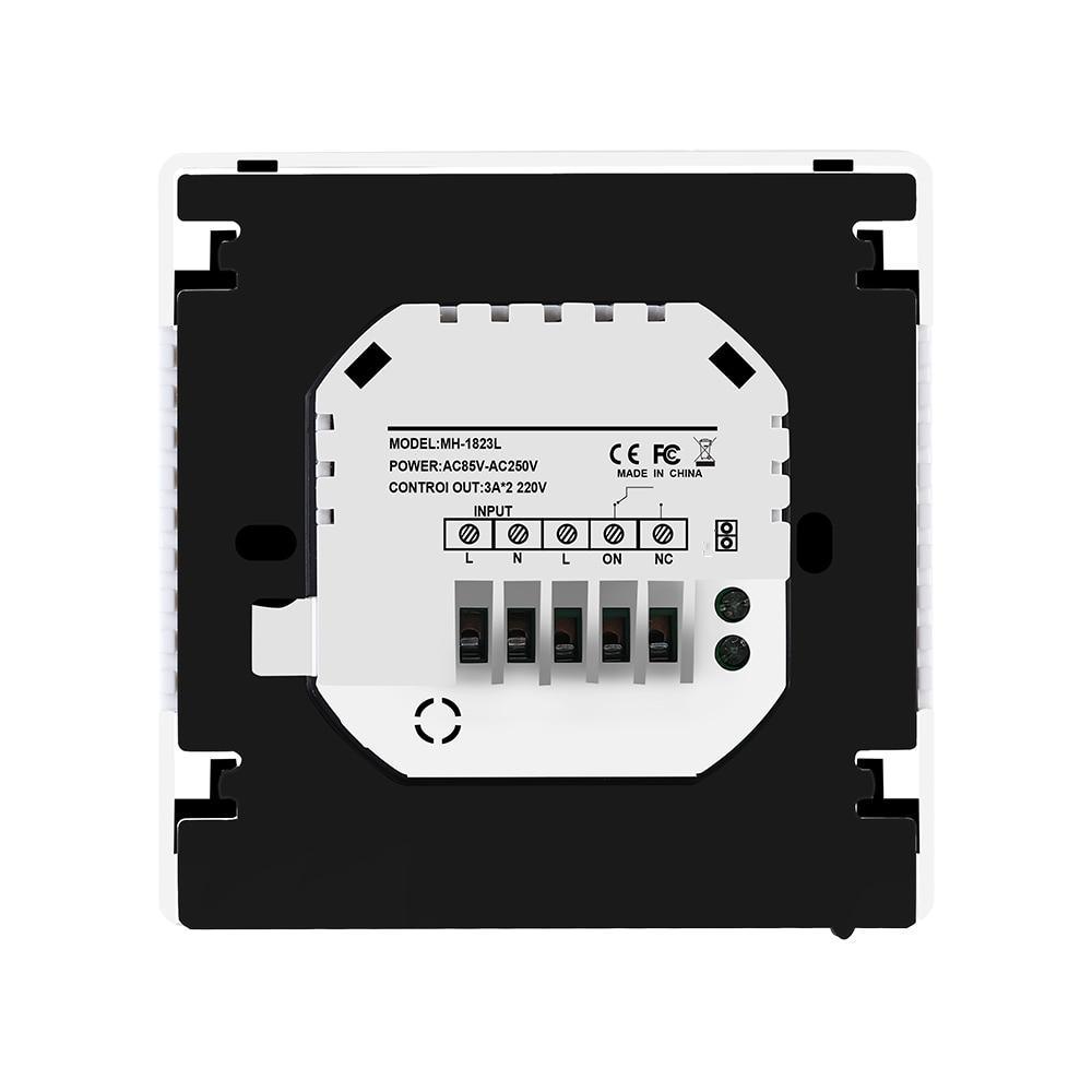 Temperature Controller Fahrenheit 110V 220V Floor Warming Room Wifi Thermostat for Electric Gas Boiler Water Heating Voice
