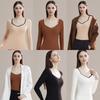 Tops and Pants Thermal Underwear Invisible Warmth Long Pants Women Thermal Clothes  Undershirt