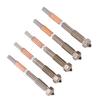 5 Bucăți Duze Extruder Bimetalice pentru Imprimantă 3D Potrivite pentru QIDI Plus4 Integrate 0.4mm 0.2mm 0.6mm 0.8mm