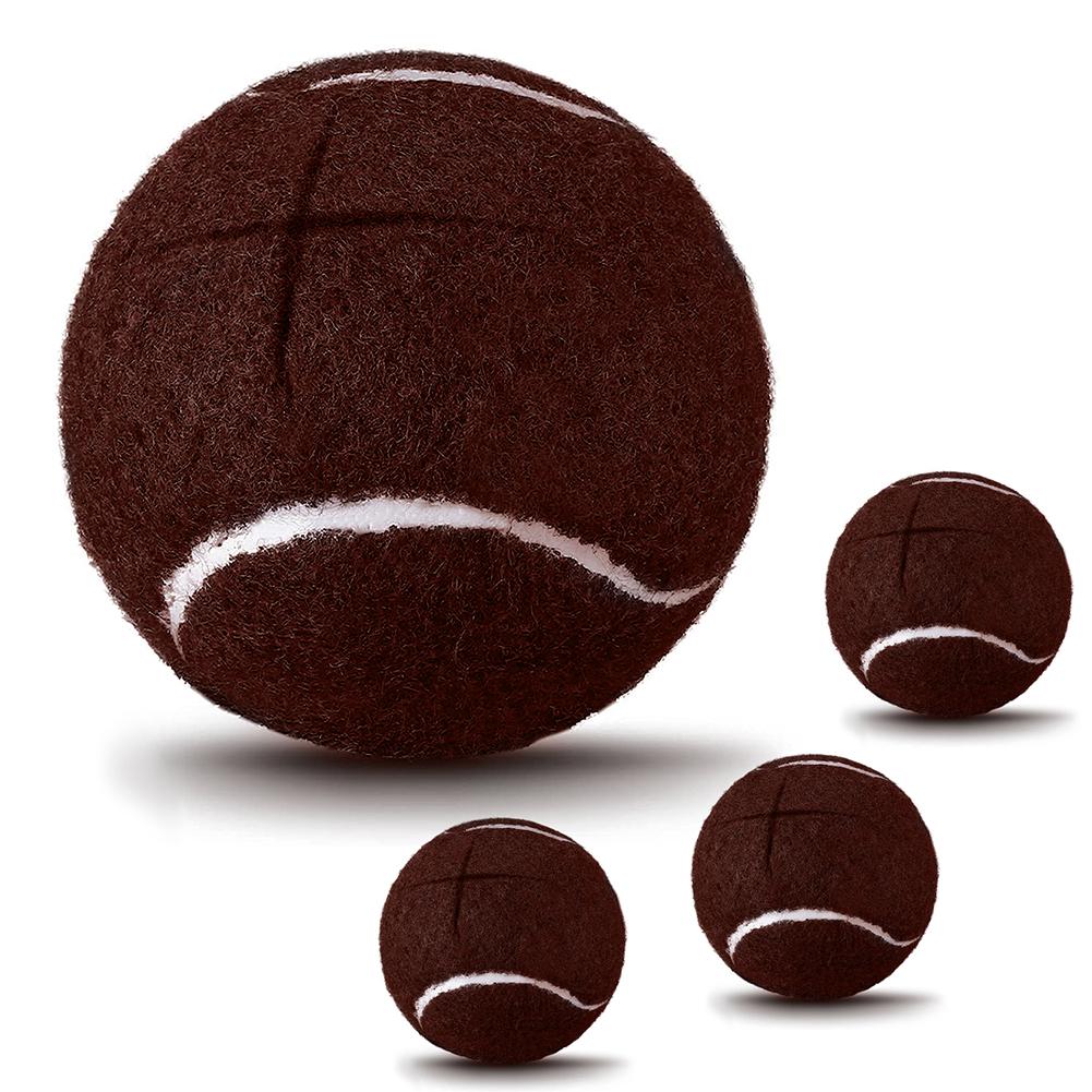 4 stücke Vorgeschnittenen Tennis Ball Gummi Rutschfeste Gleiten Schreibtisch Hocker Für Möbel Beine Und Boden Schutz Zubehör