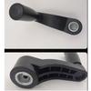 M6 Round Hole Handwheel Black Crank Handle Durable Hand Crank Handle  Machine Tool