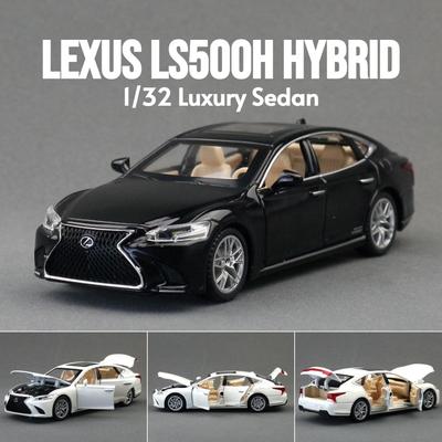 1:32 LS500H Leichtmetall-Modellautos, Druckguss- und Spielzeugfahrzeuge, Metallautomodelle, hochpräzise, ​​fortschrittliche Sammlerstücke