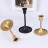Elegant European Iron Candle Holders Set Of 3 Candlestick Stand For Home Decoration Dining Table Centerpieces