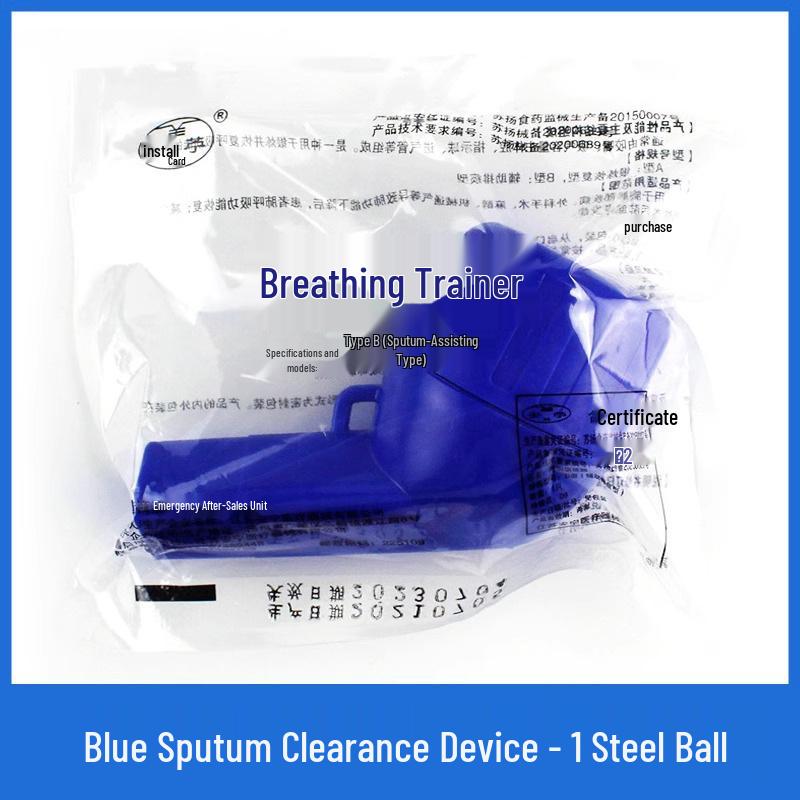Anning Breathing Trainer & Lung Cleansing Device for Asthma, Bronchitis & Sputum Removal