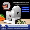 Stainless Steel Electric Vegetable & Potato Slicer - Handheld & Automatic