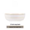 Ru Han Elegant Cartoon Ceramic Soup Bowl