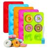 1/2pcs 6 Holes Donut Mold Silicone Chocolate Mold Non-Stick Candy Muffins Doughnut Baking Pan Bakeware Tool