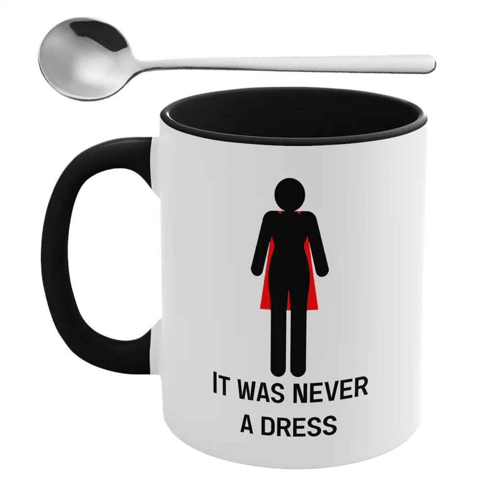 

Керамическая кружка, кофейная чашка, контейнер для напитков, безопасный, многоразовый тамблер с привлекательными символами, эстетичный дизайн для женщин, мужчин, друзей чёрный