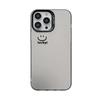 Electroplating Smiley Face Iphone16 Suitable for 15Promax Mobile Phone Case 12 Apple 13 Advanced Feeling Anti Fall