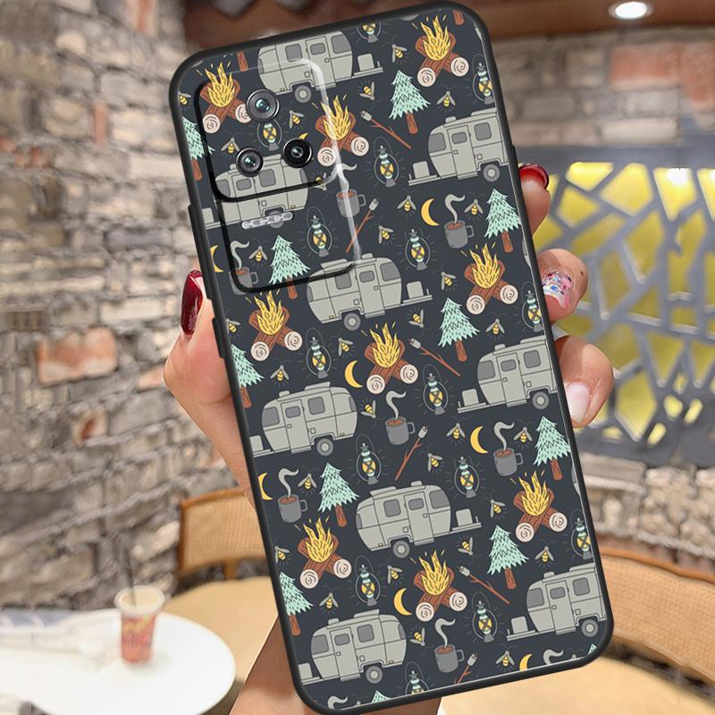 Camping Mountain Case For Xiaomi 14T Pro 13T 11T 12T 13 14 15 Ultra POCO X6 X7 Pro X3 X5 M6 F5 F6 Pro Cover