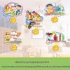 Children's Day Classroom Decorations: Cartoon Flag Banners for Kindergarten Activities