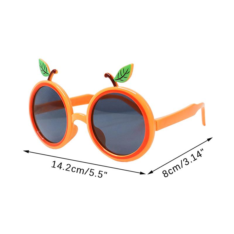 Hawaii Orange Design Party Glassescartoon Plastic Fruit Design Party Prop Glasses For Party