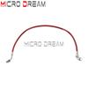 60/70/75cm Braided Brake Pipe Line Cable Oil Hose Tube For Harley Softail Slim Street Bob Low Rider S ST Deluxe 18-23 FLHC FLFB