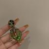Crystal-Cut Acrylic Bobby Pins: Transparent Diamond Hair Clips for Autumn/Winter - Stylish Korean Accessories