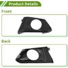 No.622566CT1A Fog Light Grill for Nissan Altima 2019-2022 Black Front Right Front Lower Bumper Fog Light Cover Inserts ABS 1 Pc