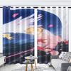 Cardcaptor Sakura Window Curtain 3D Print Blackout Curtains Living Room Bedroom Decor Kids Gift