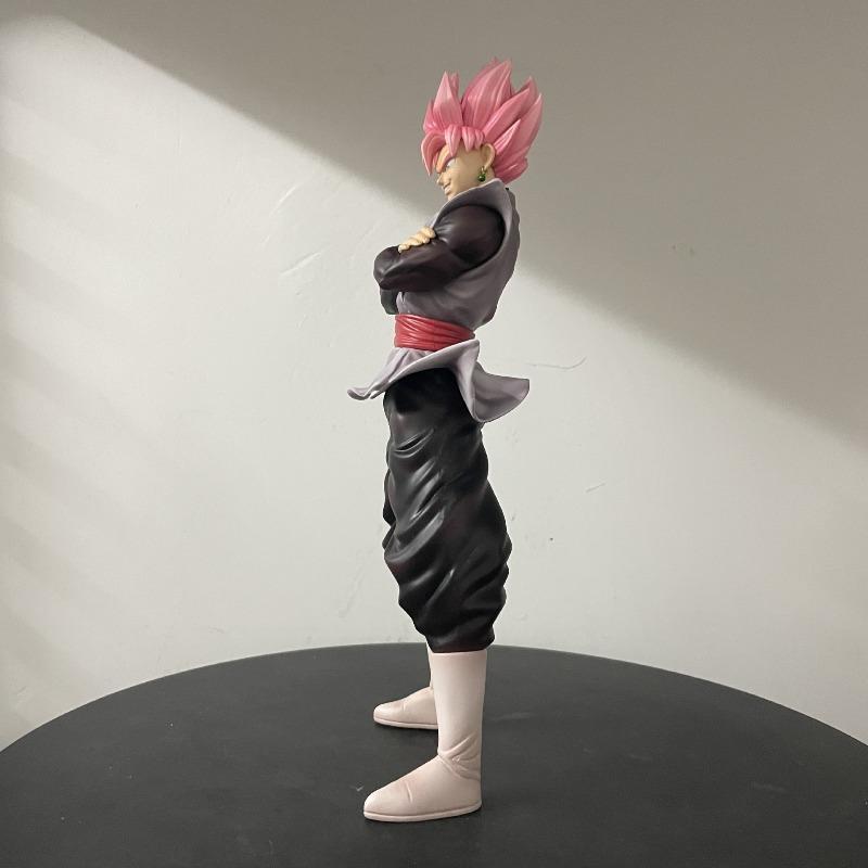 27cm Dragon Ball Z Super Saiyan Goku Black Zamasu Mask Action Figure PVC Model Statue Desktop Decoration Toy Gift Ornament