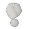 Furry Furs Warm Scarf for Winter Decorative Neck Gaiter Faux Furs Shawl Adult Teens Warm Neckwear Winter Thick Scarf