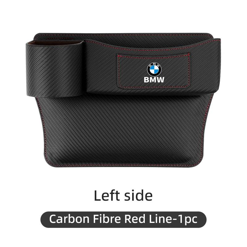 Hot 2025 Detachable Car Seat Gap Organizer Box Console Crevice Storage Bag For BMW 1 3 5 Series X1 X4 X5 X7 G20 G38 F20 F39 F48