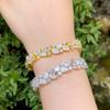 Zircon Bracelet Exquisite Flash Diamond Zircon Jewelry Bridal Evening Dress Jewelry