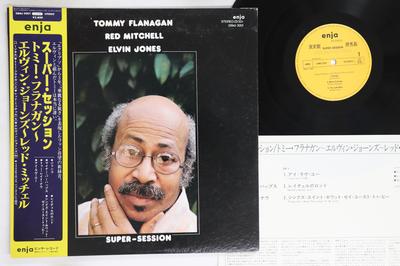 LP Record TOMMY FLANAGAN  Super Session 28MJ3001 ENJA 1980 Japan Obi Jazz Used