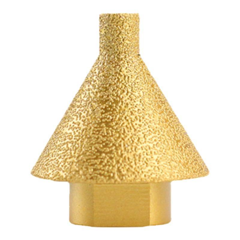 

Алмазный конический инструмент для снятия фаски и сверления по мрамору и плитке M10 opening 38MM