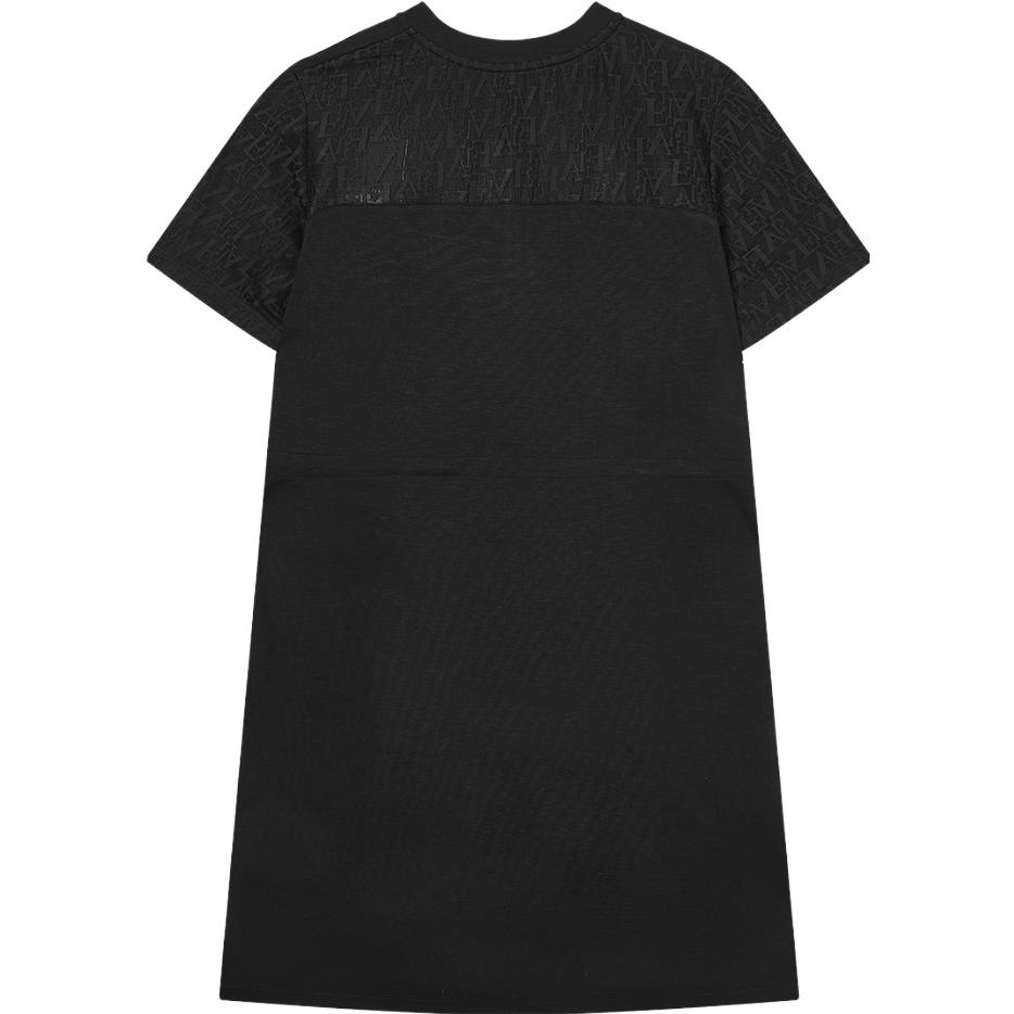 New FILA Short Sleeved Dress Women's Black F11W338313F-BK