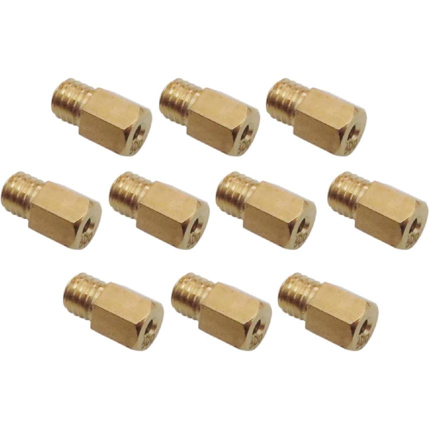 

Набор из 10 главных жиклеров шестигранного типа для карбюратора MIKUNI VM/TM/TMX 200-290