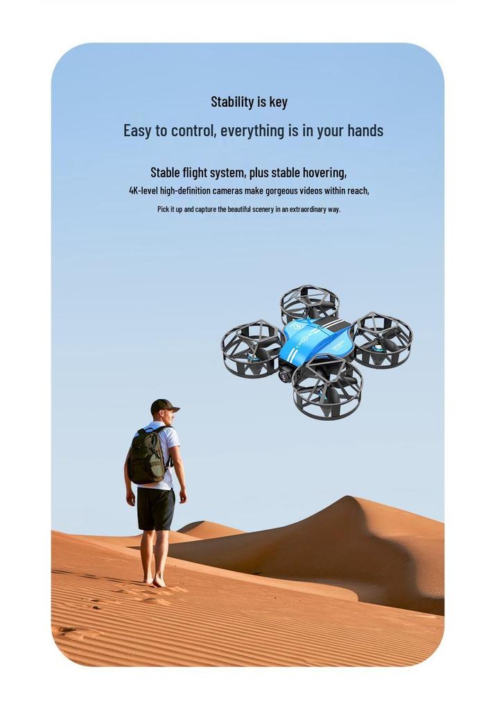 Professional Brushless Drone for Aerial Photography and Competition - Remote Control Toy Aircraft for Students and Kids