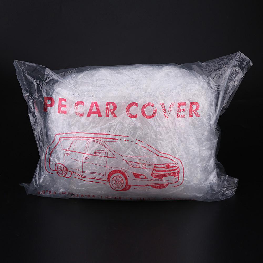 1Pcs Car Cover Outdoor Waterproof  Dust Rain Snow Resistant Protection Temporary Disposable