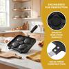 Double Sided Taiyaki Frying Pan Non Stick Taiyaki Frypan Taiyaki Fish Shape Cake Maker  Breakfast