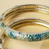 Enamel Floral Vintage Cloisonne Bangle Colorful Women's Hand Bracelet  Jewelry Gifts