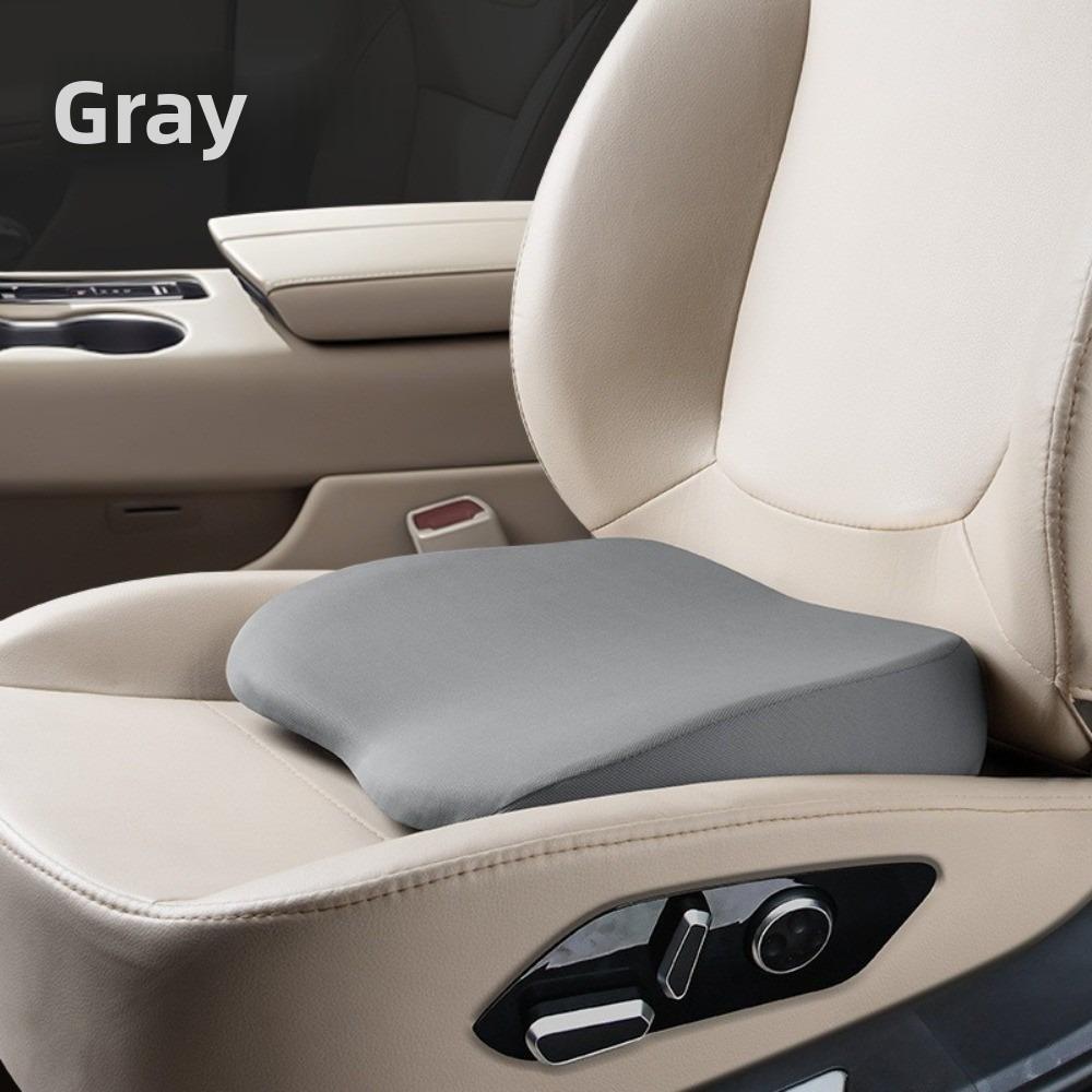 Comfort 2 in 1 Wedge Car Cushions Thickened Ergonomic Design Lumbar Support Portable Soft Memory Foam Seat Booster Office Use
