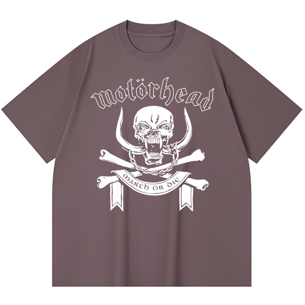230 Gsm 100% Cotton Heavy Metal T-Shirt Rock Band Popular Music Print Unisex Heavy Cotton T Shirt