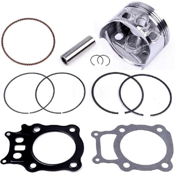 ECCPP New Cylinder Piston Ring Gasket for 2000 2001 2002 2003 2004 2005 2006 Rancher 350 TRX350 Compatible for Cylinder Piston Gasket Top End Kit