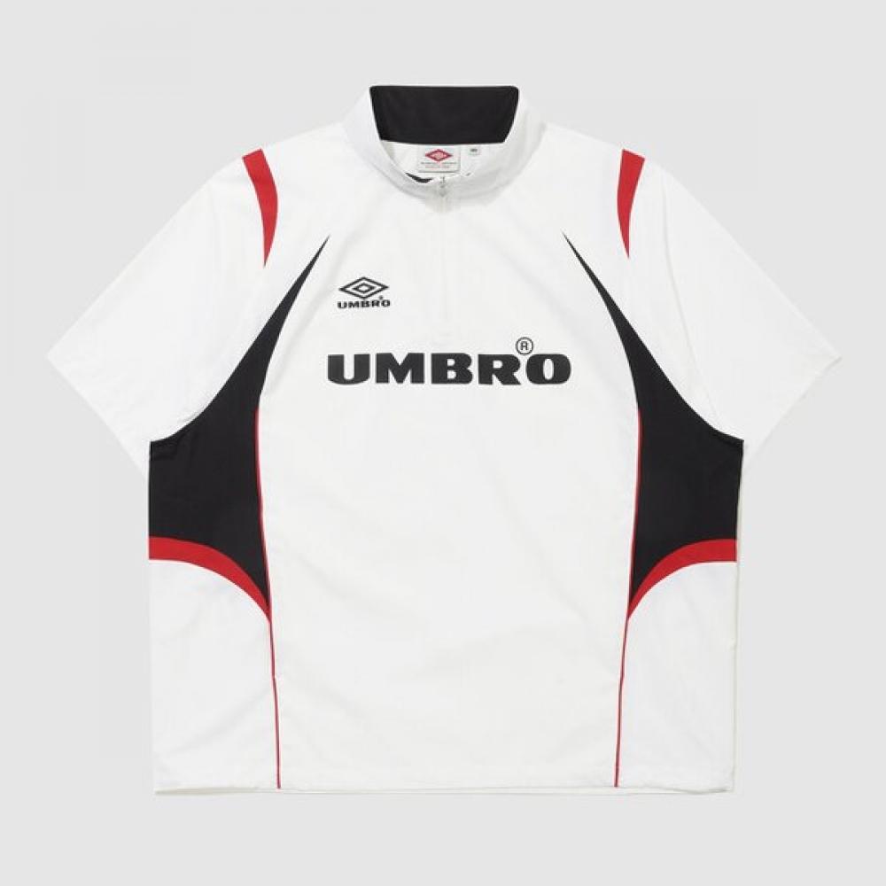 Umbro Football Heritage Short Sleeve Stand Neck Anorak Ur224cwt51