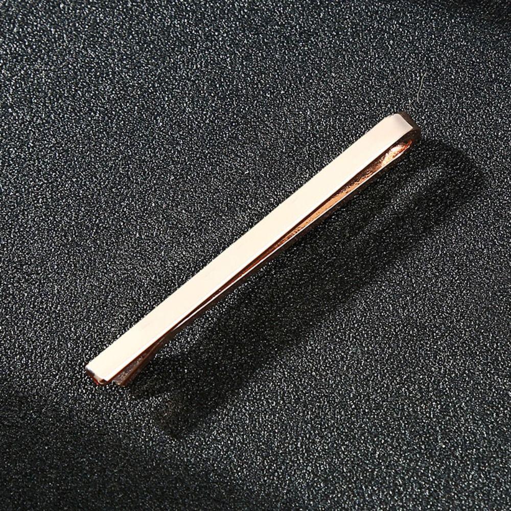 Gold Plated Business Simple Tie Pin Men Necktie Buckle Necktie Bar Clasp Metal Tie Clips Clasp Clip